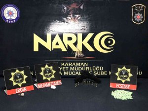 Karaman’da Uyuşturucudan 3 Şüpheli Tutuklandı