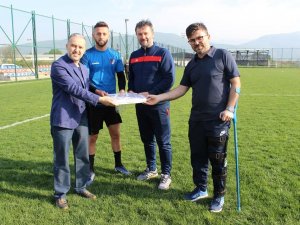 Yılmaz Ve Yazıcı’dan Düzcespor’a Moral Ziyareti