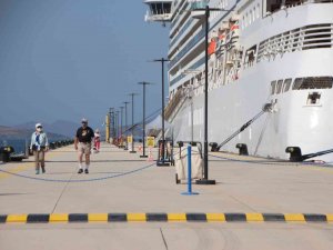 Bodrum’a Sezonun İkinci Kruvaziyer Gemisi Geldi