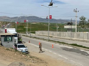 Batman’da Hava Denetiminde 4 Araç Trafikten Men Edildi