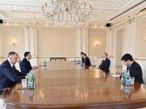 Aliyev, Gürcistan Dışişleri Bakanı Darçiaşvili’yi Kabul Etti