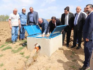 Kuraklıktan Etkilenen Amasya’ya 400 Dekarlık Sulama Tesisi Yapıldı
