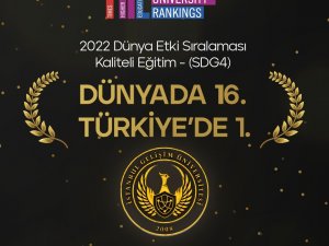 İ̇stanbul Gelişim Üniversitesi, “Kaliteli Eğitim” Alanında Dünyada 16’ncı, Türkiye’de 1’inci