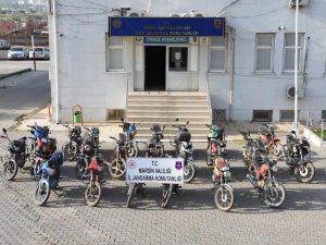 Mardin’de Çalıntı 23 Adet Motosiklet Ele Geçirildi