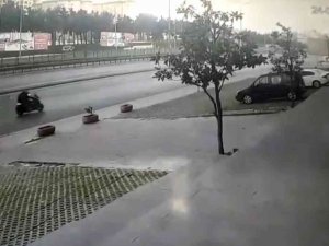 Çocukluk Hayali Olan Motosikleti Saniyeler İçinde Çaldılar