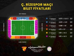 Göztepe - Çaykur Rizespor Maçının Biletleri Satışta