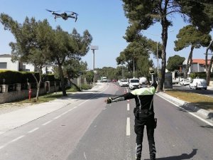Ünlü Tatil Merkezi Çeşme’de Dron İle Trafik Denetimi