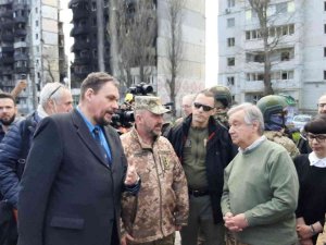 Bm Genel Sekreteri Guterres’ten Bucha, Irpin Ve Borodyanka’ya Ziyaret
