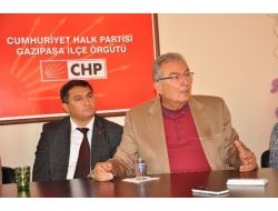 Baykal, Gazipaşa’da Partilileri Uyardı