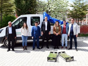 Çatak’ta Çiftçilere 30 Bin Adaçayı Ve Kekik Fidesi Dağıtıldı