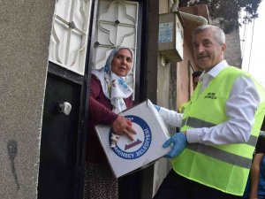 Evinin Önünü Temiz Tutana Hijyen Seti Hediye