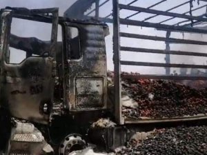 Ikby’de Tünelde Yangın: 7 Araç Küle Döndü