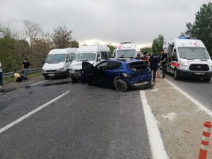 Elazığ’da Trafik Kazası: 5 Yaralı