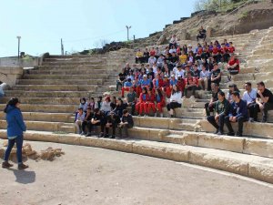 Sporcular Antik Kente Hayran Kaldı