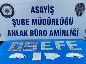 Aydın’da Kıraathaneye Kumar Baskını