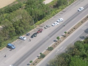 Bayram Öncesi Manisa’da Helikopterli Trafik Denetimi