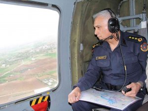 Elazığ’da Bayram Öncesi Helikopter Destekli Trafik Denetimi