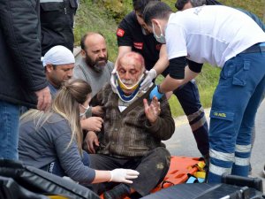 Kontrolden Çıkan Pat Pat Su Kanalına Düştü: 1 Yaralı