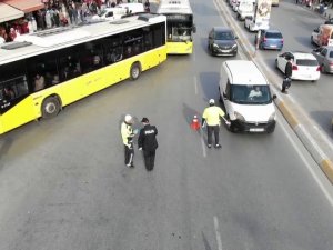Sultanbeyli’de Bayram Öncesi Dronlu Trafik Denetimi