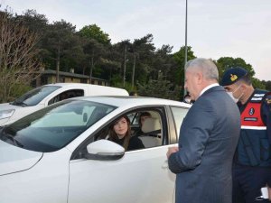 Çekmeköy’de ‘Bu Yolda Hep Birlikteyiz’ Kampanyasıyla Gerçekleşen Trafik Denetimine Kaymakam Resul Çelik Katıldı