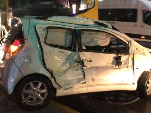 Elazığ’da Kamyon İle Otomobil Çarpıştı: 1 Yaralı