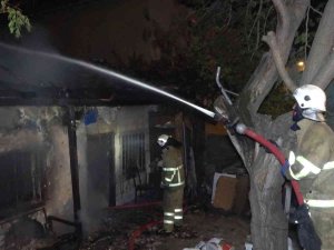 Kırıkkale’de Müstakil Evde Yangın Paniği