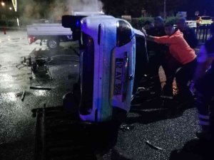 Bingöl’de Kontrolden Çıkan Otomobil Bariyerler Çarptı: 2 Ölü