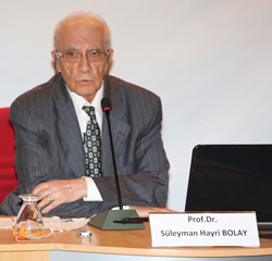 Prof. Dr. Bolay, ‘Değerler ve Medeniyet Tasavvuru Konferansı Verdi