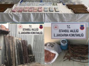 Jandarmadan Sahte Plaka Ve Hırsızlık Çetelerine Operasyon