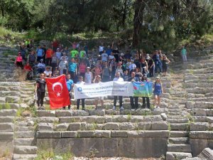 Doğaseverler Tarihi Likya Yolu’nda Yürüdü