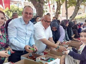Geleneksel Çörek Derme Etkinliğine Yoğun İlgi Yaşandı