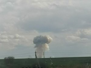 Belgorod’da Rus Ordusuna Ait Askeri Üste Yangın