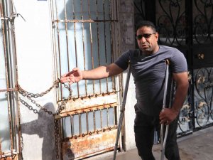 Engelli Adamın Motosikletini Böyle Çaldı