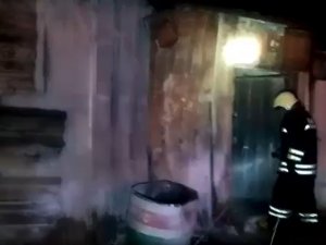 Bayburt Group İnşaat Firmasının Deposunda Yangın Çıktı