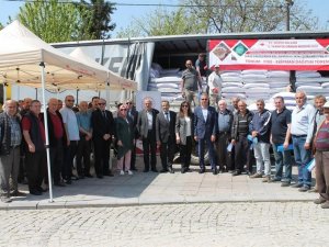 39 Ton 320 Kilogram Sertifikalı Çeltik Tohumu Dağıtıldı