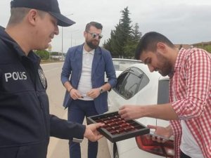 Trafik Polislerinden ‘Bayram Şekerli’ Denetim