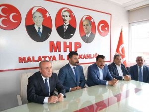 Başkan Gürkan’dan Mhp Ziyareti