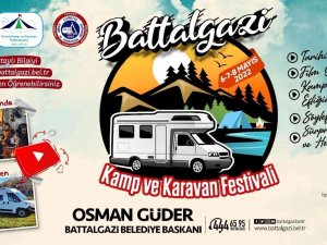 Kamp Ve Karavan Tutkunları Battalgazi’de Buluşuyor