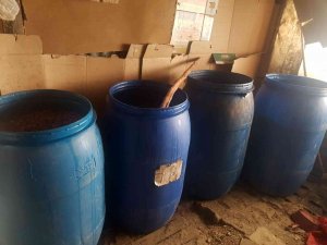 810 Litre Sahte İçki Ele Geçirildi