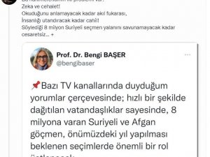 İ̇çişleri Bakan Yardımcısı Çataklı’dan Başer’in İddialarına Cevap: “Söylediği 8 Milyon Suriyeli Seçmen Yalanını Savunamayacak Kadar Cesaretsiz”