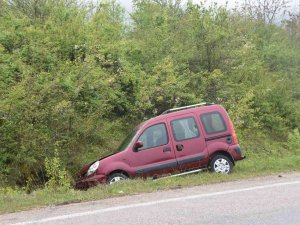 Sinop’ta Trafik Kazası: 2 Yaralı