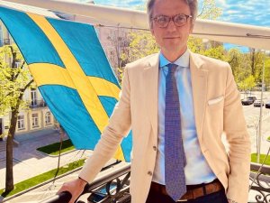 İ̇sveç’in Ukrayna Büyükelçiliği Yeniden Kiev’de