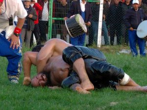 Sezonun İlk Yağlı Güreşlerinde Başpehlivan İ̇smail Koç Oldu