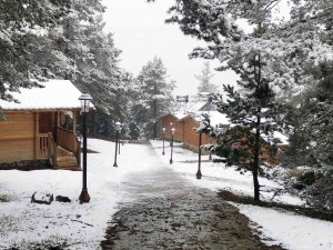 Gümüşhane Dağları Mayıs Ayında Beyaza Büründü