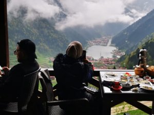 Ramazan Bayramı Tatilinde Uzungöl’e Yoğun İlgi