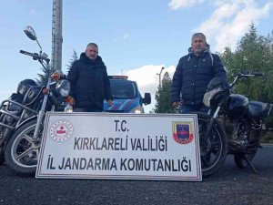 Motosikletli Hırsızlık Şüphelileri Yakalandı