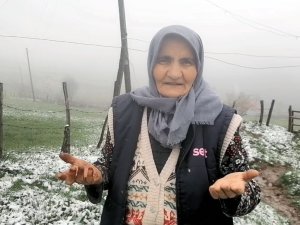 Giresun Yaylalarında Mayıs’ta Kar Sürprizi