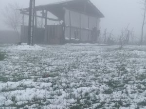 Ordu’da Mayıs Ayında Kar Yağışı