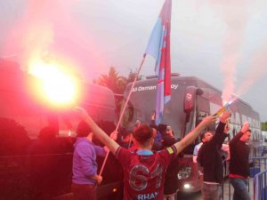 Trabzonspor, Hatay’da Coşku İle Karşılandı