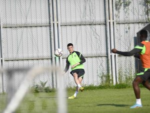 Bursaspor, Ümraniyespor Maçı Hazırlıklarını Çift Kale Maç Yaparak Sürdürdü